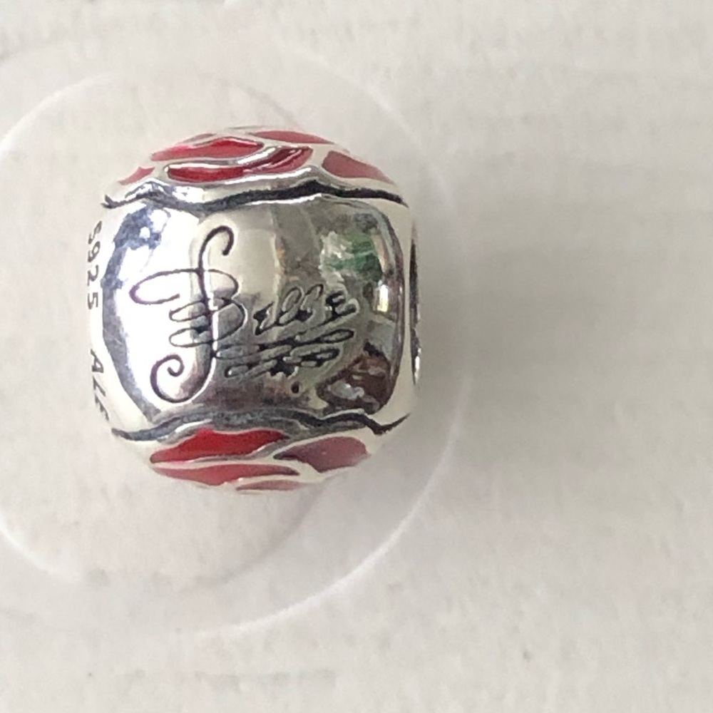 Pandora Disney Belle's Enchanted Rose Charm - Picture 3 of 5
